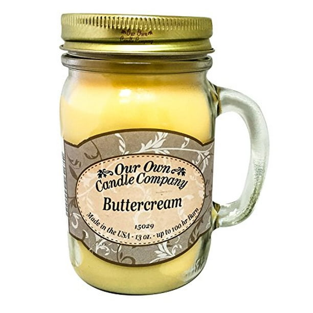 13oz BUTTERCREAM Scented Jar Candle (Our Own Candle Company Brand) Made