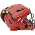 thumbnail image 2 of All Star MVP Pro Matte Catcher Helmet Scarlet Small, 2 of 6