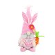 thumbnail image 2 of Fiudx Conejito de Pascua, Cosido a Mano, con Detalles Animados, Suave Felpa, Ropa Extraíble, Ideal para Exteriores, Reuniones Familiares y Viajes. 31 X 15 X 6 Cm., 2 of 6