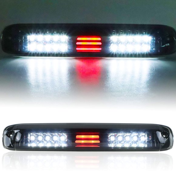 Tresound (Smoke) LED Third 3rd Brake Light for 1999-2007 Chevy Silverado GMC Sierra 1500 2500 3500 HD Classic, Rear Cargo Lamp High Mount S