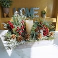 thumbnail image 7 of 10 Pcs Christmas Pine Cones Decorations Picks,Happon 3.15-3.95inch Gold Christmas Pine Cone Ornaments for Christmas Tree Garland Wreath Ornaments, 7 of 7