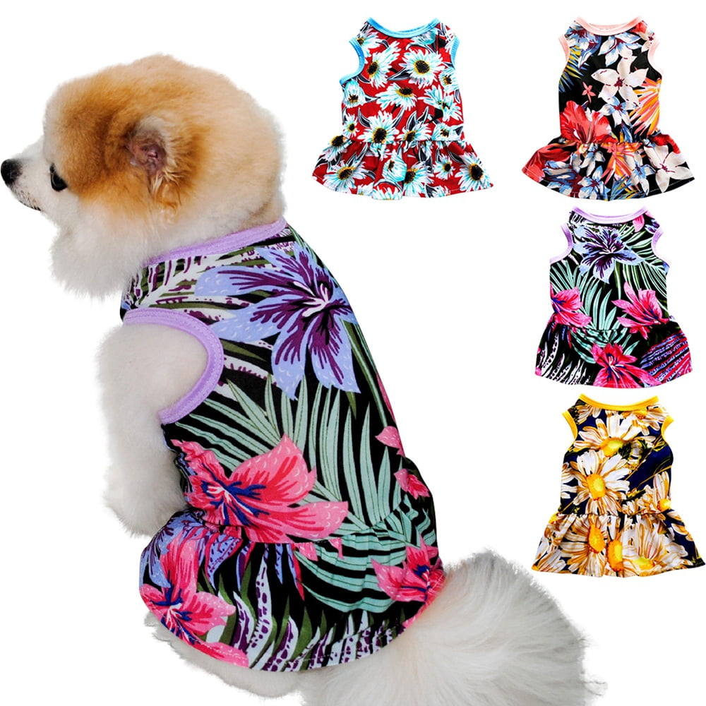  ZNZT Dog Clothes Cat Clothes Girl Small Dog Skirt Pet Clothing  Summer Spring Cat Dress Puppy Clothing Suitable for Small, Medium and Large  Dogs Or Cats Halloween : Pet Supplies