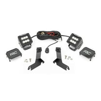 Rough Country 2" LED Ditch Light Kit for 1999-2006 Chevy 1500 | Flood - 82283