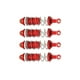 thumbnail image 4 of Kit de Amortiguador Hidráulico Delantero y Trasero Mejorado para Coche RC para LC RACING 1/10 PTG-2 PTG-2R Piezas Mejoradas para Coche RC Rojo, 4 of 5