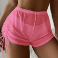 thumbnail image 2 of HOWPAY Womens Swim Shorts High Waisted Basic Swim Boyshort Full Coverage Solid Color Tummy Control Stretchy Beach Pool Bathing Suit Bottoms RD2 S, 2 of 5