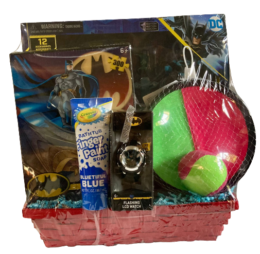 BALL GLIDERS TOYS-MORE SPIDERMAN EASTER/GIFT BASKET- PUNCH BALL SLIME 