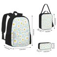 thumbnail image 2 of Balery Daisies Flowers Mochila Escolar 3 en 1 para Niños - Mochila Resistente con Lonchera Térmica y Estuche - Mochila Escolar para Niños y Niñas, 2 of 7