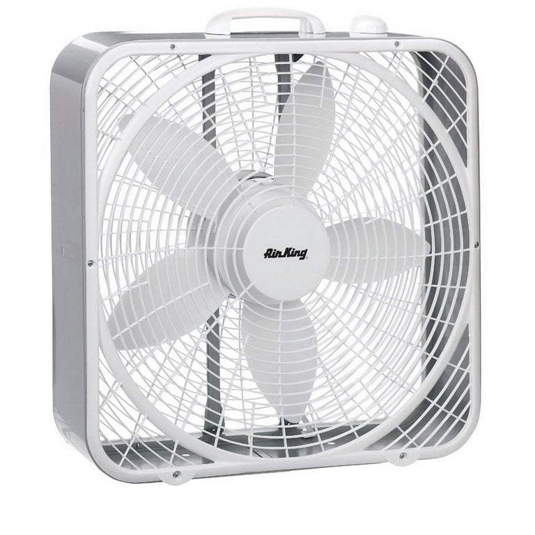 Lasko Air King 22 in. H x 20 in. Dia. 3 speed Box Fan - Walmart.com