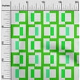 thumbnail image 2 of oneOone Cotton Flex Light Green Fabric Geometric Sewing Fabric By The Yard Printed Diy Clothing Sewing Supplies 40 Inch Wide, 2 of 4