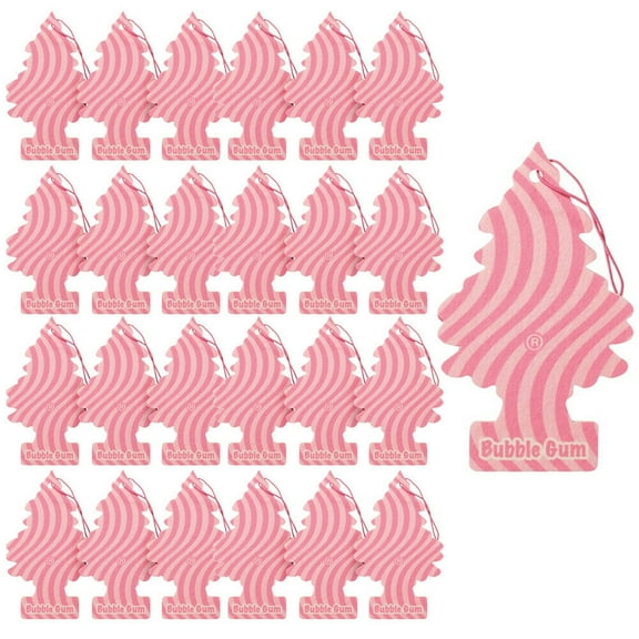 24 Bubble Gum Scent Car Air Freshener Car Auto Office Home Hanging