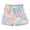 Cute Pastel Rainbow Background, variant on Kids' Beach Pants Comfortable Swim Trunks Cute Pastel Rainbow Background Shorts for Pool Vacation and Lounge Wear 2T