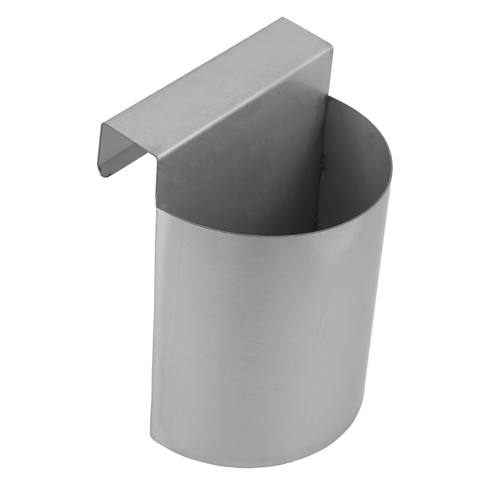 Pawsdot Stainless Steel Ice Scoop Holder Plated Silver for Home Use Space Saving Door Organizer