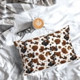 thumbnail image 3 of Salouo Cow Tie Dye Pattern Pillow Cases,1PC Pillow Covers with Envelope Closure Decorative Pillow Case for Bed Couch,Pillows Not Included-16"x24", 3 of 6