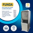 thumbnail image 2 of Funda centro de lavado cubierta de lavadora - Funda para centro de lavado cubierta impermeable para lavadora y secadora, 2 of 7