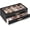Black, variant on Lolalet Sunglasses Organizer, 12 Slots Eyeglasses Storage Box, 2-Layer with Clear Top Lid, Cream