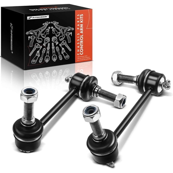 A-Premium 2x Front Sway Bar Links Stabilizer Bar Links, Compatible with Dodge Durango 2011-2015 & Jeep Grand Cherokee 2011-2015, Replace # K750579, K750578