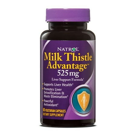 Milk Thistle Advantage Natrol 60 Tabs (Best Milk Thistle Product)