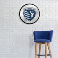 thumbnail image 5 of Sporting Kansas City 17.5" Modern Disc Mirrored Wall Sign, 5 of 5
