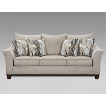 Textured Gray Camero Platinum Fabric Sofa | Up to 3 Seats Comfort