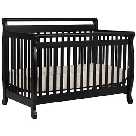 Davinci Emily 4 In 1 Convertible Crib Ebony Black Walmart Com