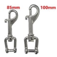 thumbnail image 2 of Bgsha Mousqueton en Acier Inoxydable Robuste pour Yacht, Plongée sous-Marine, Bateau, 2 of 9