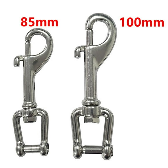 sailesiti Heavy Duty Stainless Steel Shackle Bolt Snap Hook for Yacht Scuba Diving Boat