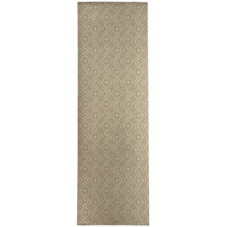 

Ridge Tan Kitchen Mat by Kavka Designs
