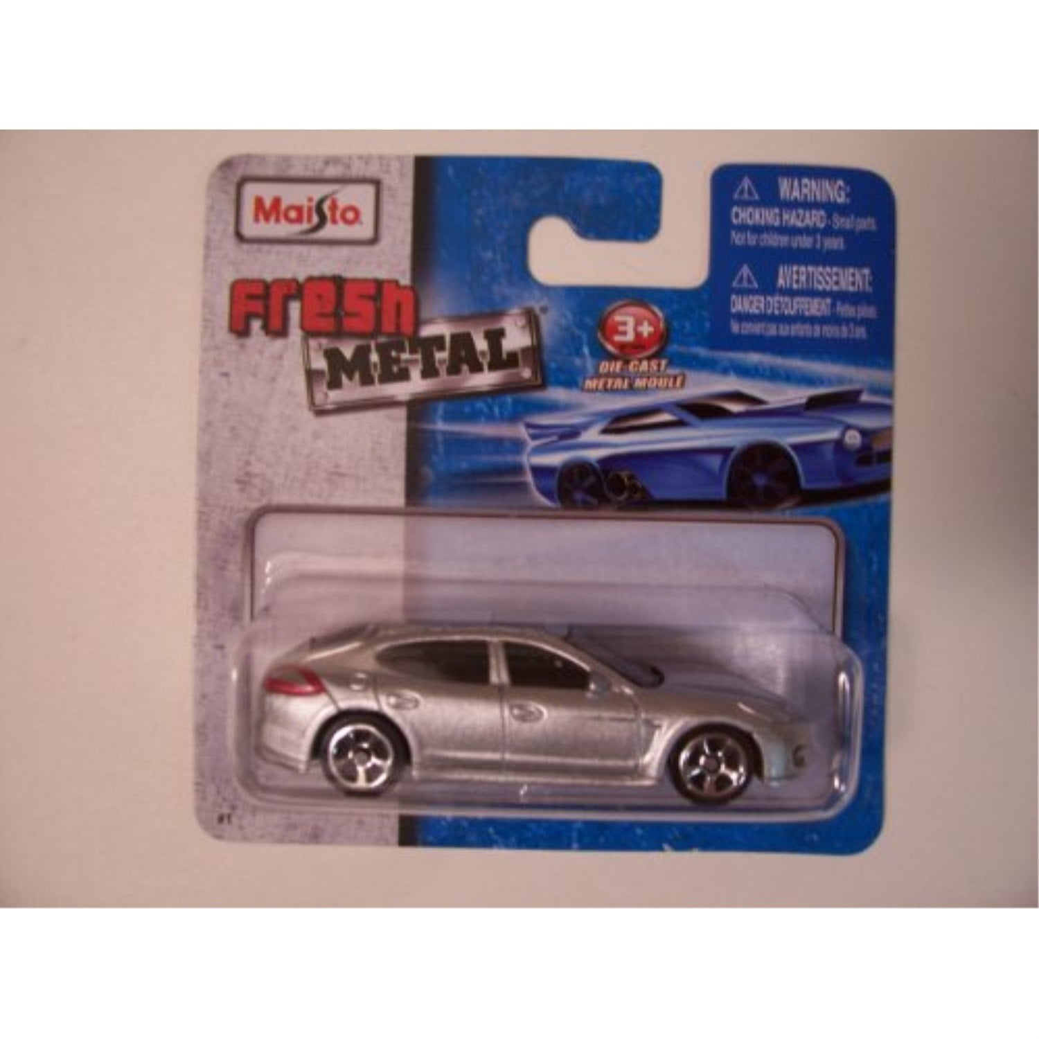Maisto Fresh Metal DieCast Vehicles Porsche Panamera Turbo (Silver
