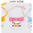 thumbnail image 4 of Babero de decoración de sombrero de cumpleaños para mascotas, toalla de Saliva, babero de gato, accesorios de atmósfera, S01563, 4 of 4