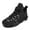 Black, variant on Otqutp Children Solid Color Shoes Kid's Basketball Shoes Boys Sneakers Girls Trainers Comfort High Top Basketball Shoes for Boys(Little Kid/Big Kid)