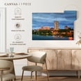 thumbnail image 5 of Elephant Stock Downtown Tulsa At Dusk Wall Art - Horizontal Canvas Wall Art - Living Room Wall Decor - Places Canvas - Blue And Gray Decor - 30" x 20", 5 of 8
