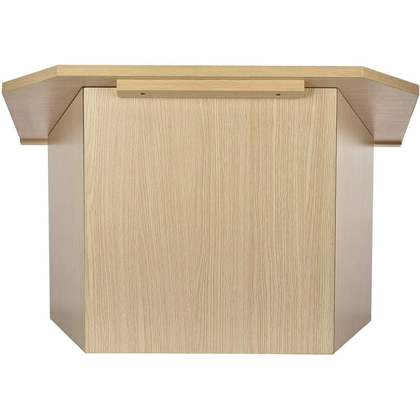 AdirOffice Pupitre de table pliable – Mini pupitre de table – Lutrin  portable avec dessus amovible et boîtier pliable (beige)