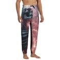 thumbnail image 4 of Kdxio Electric Skeleton Surrealism Pattern Joggers,Sweatpants for Men with Pockets-XX-Large, 4 of 5