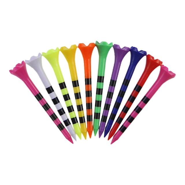 10 Uds Tees de Golf Sunnimix Accesorios de Entrenamiento 83mm