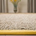 thumbnail image 4 of SAFAVIEH Natural Fiber Arbor Bordered Runner Rug, Natural/Gold, 2'6" x 12' - Coastal Design, Natural & Gold, Seagrass, Ideal for Entryway, Kitchen, Living Room, Office, Hallway, 4 of 10
