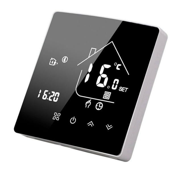 Intelligent Temperature Controller,Digital Thermostat App Voice Programmable Thermostat Smart