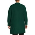 thumbnail image 3 of Terra & Sky Women's Plus Size Duster Cardigan Sweater, Midweight, 3 of 5