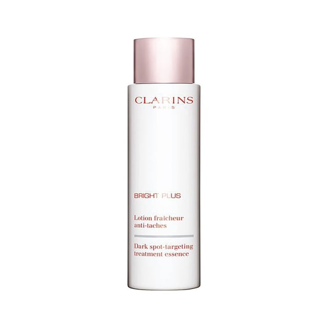 La esencia de tratamiento Clarins Bright Plus ilumina visiblemente