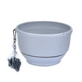 thumbnail image 1 of Hanging Plastic Planter Hanging Chain Design Flowerpot Flower Arrangement Pot, 1 of 7