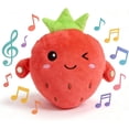 thumbnail image 3 of Soft Plush Musical Sensory Toy, Interactive Plush Toy with Sounds, Skin Touch Activated Sound Doll, Dual Mode Educational Toy, Fruit Style Gift for Baby KidsBoys Girls All Ages, 3 of 5