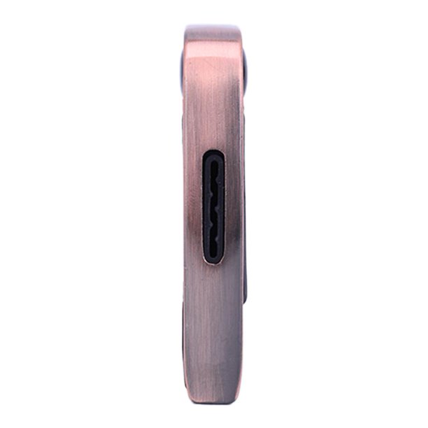 Cejilla de guitarra para guitarra eléctrica acústica, ajuste de tono, abrazadera de afinación (bronce rojo)