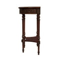 thumbnail image 3 of Butler Specialty Company Danelle Demilune 30" Console Sofa Table - Cherry Brown, 3 of 7
