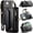 Black, variant on Crossbody for iPhone 17e/16e Case Wallet【RFID Blocking】with 7-Card Holder Zipper Bills Slot, Soft PU Leather Magnetic Shoulder Wrist Strap for iPhone 16e Wallet Case Women