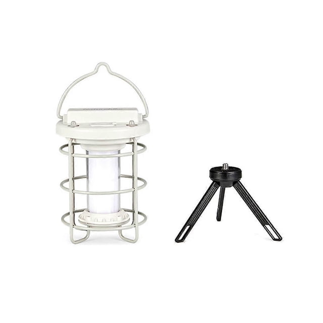 Lámpara de camping portátil para exteriores, lámpara de tienda de campaña, lámpara de ambiente, lámpara impermeable, blanca