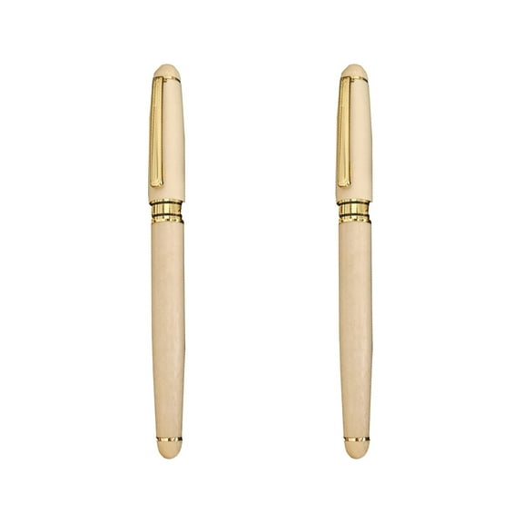 DINHEAROM Signature Pen Vintage Calligraphers Signing 2Set 5.70X0.51X0.51 Inch