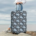 thumbnail image 4 of Uemuo Turtle Printed Washable Luggage Cover - Fashion Suitcase Protector Fits 18-32 Inch Luggage -Large, 4 of 9