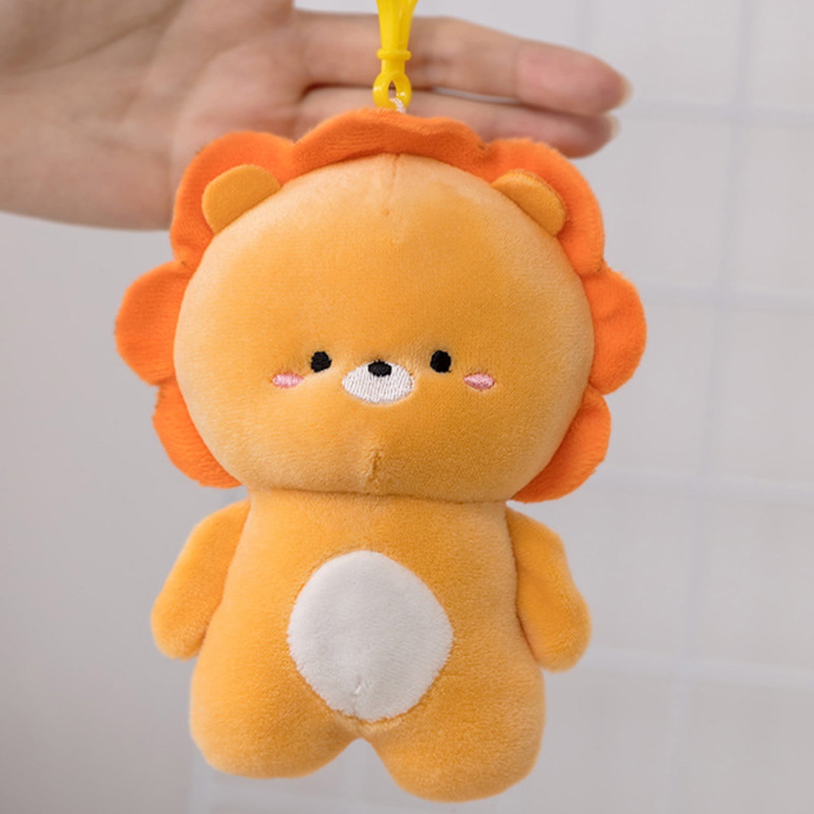 2 Pcs 5'' Teddy Bear Toys Soft Plush Stuffed Animal Fancy Doll Gift Keyring 13cm 