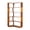 Dark Oak, variant on L-Shaped Corner Bookcase,White,35 inch 5-Tier Wooden Display Rack, Anti-Tip, Open Storage