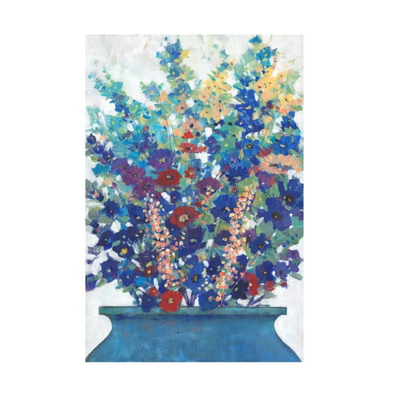 Trademark Fine Art Tim OToole A bunch of Flowers I Canvas Wall Art