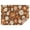 Brown Daisy Flower, variant on Brown Daisy Flower Floral Pattern Rectangle Tablecloth 60"x84",Waterproof Polyester Rectangle Table Cloth, Wipeable Spillproof Polyester Tablecloth for Dining, Camping, Indoor and Outdoor